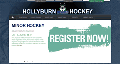 Desktop Screenshot of hollyburnhockey.com